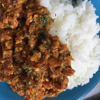 ブンブンチョッパーで作る、簡単キーマカレー